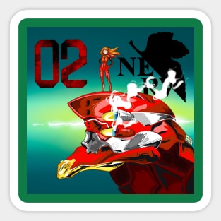 Eva 02 Sticker